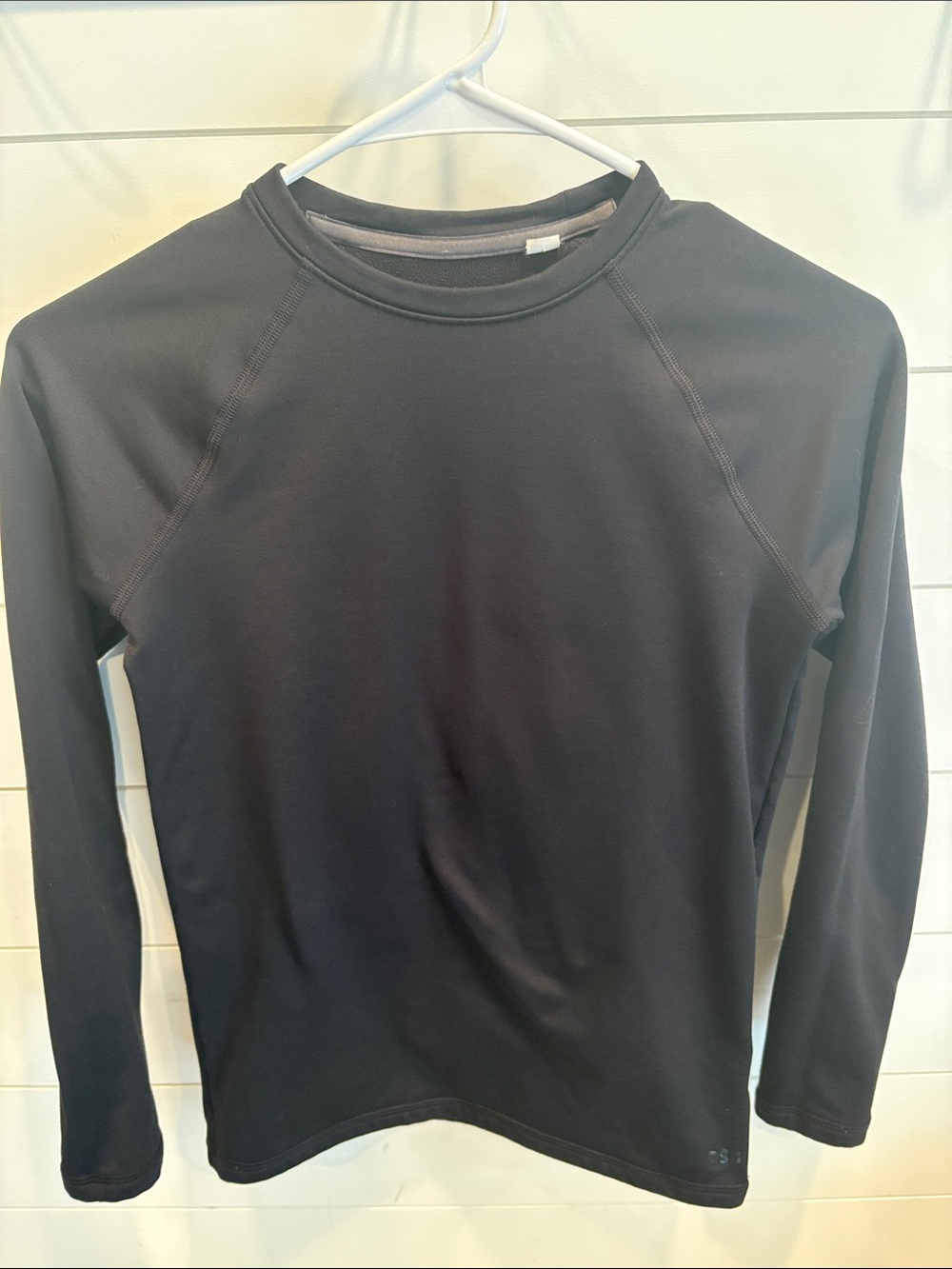 DSG Black Long Sleeve Crew Neck Shirt
